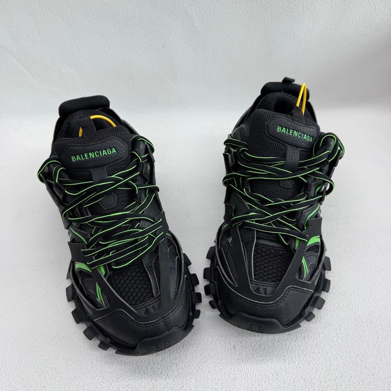 Balenciaga Balenciaga Mesh Green Lowtop Sneakers 8.5 Men Size US 8.5 / EU 41-42 - 9 Thumbnail