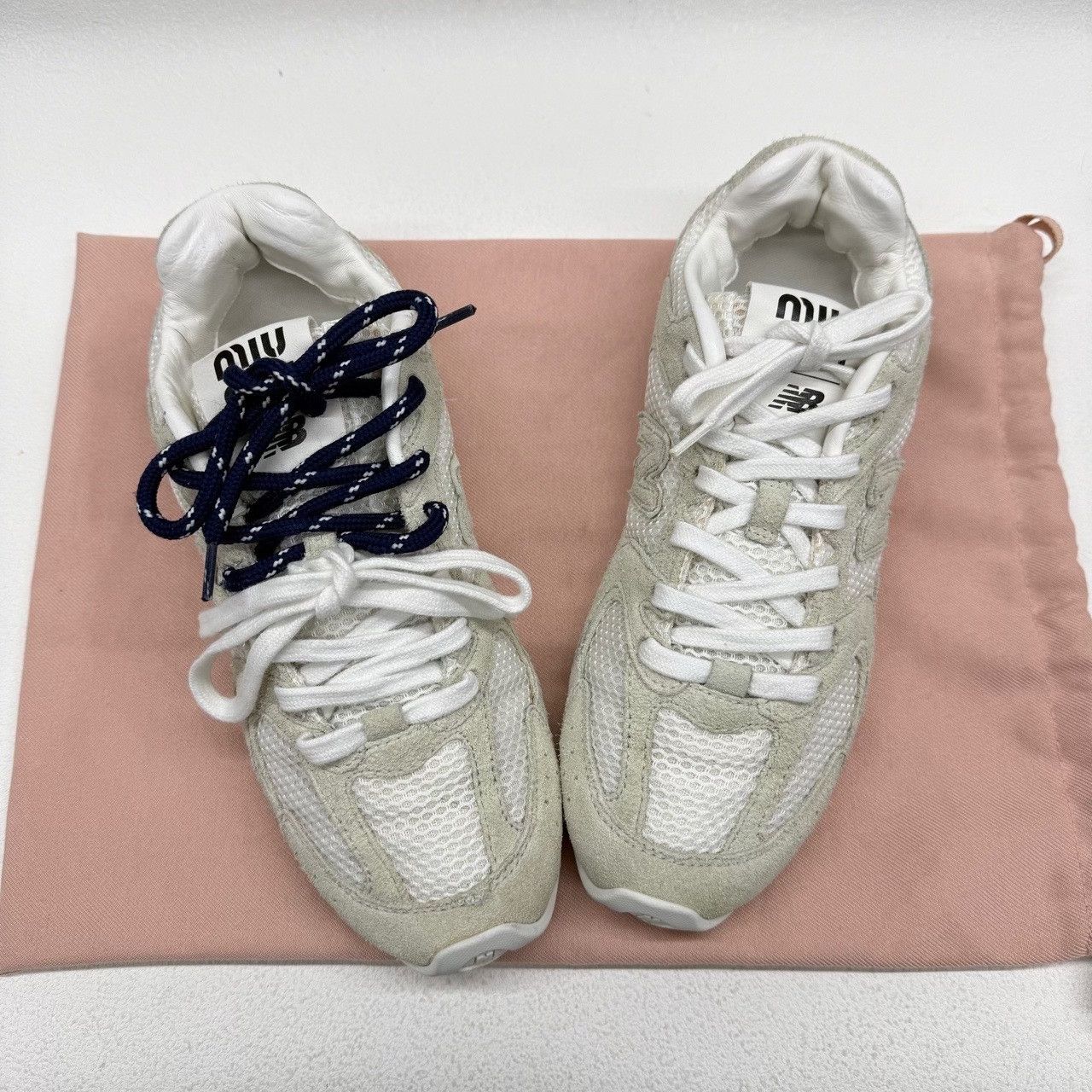 New Balance New Balance Collab White Lowtop Sneakers us_7-5 Women Size US 7.5 / IT 37.5 - 9 Thumbnail