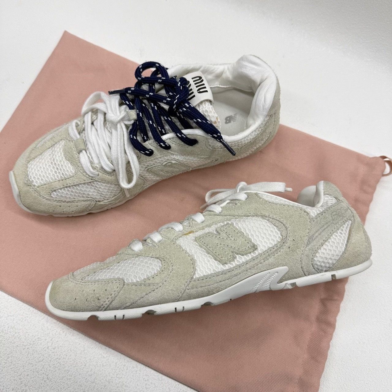 New Balance New Balance Collab White Lowtop Sneakers us_7-5 Women Size US 7.5 / IT 37.5 - 8 Thumbnail