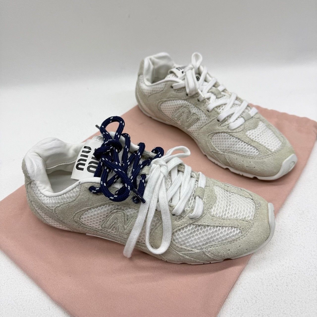 New Balance New Balance Collab White Lowtop Sneakers us_7-5 Women Size US 7.5 / IT 37.5 - 3 Thumbnail