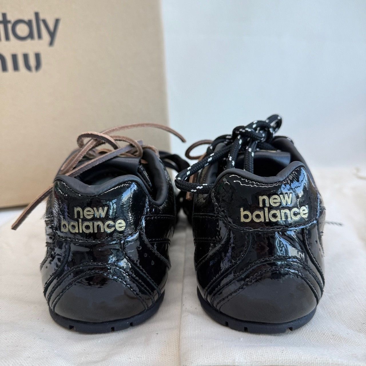 Miu Miu Miu Miu Collab Black Lowtop Sneakers us_6 Women Size US 6 / IT 36 - 5 Thumbnail