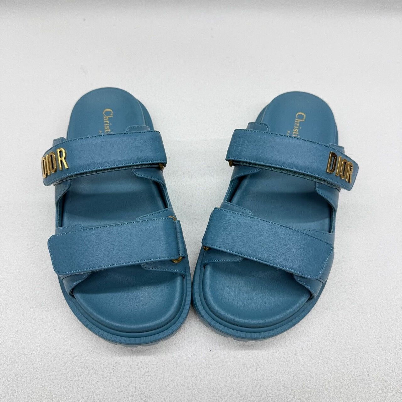 Dior Dior Blue Sandals us_5 Women Size US 5 / IT 35 - 8 Thumbnail