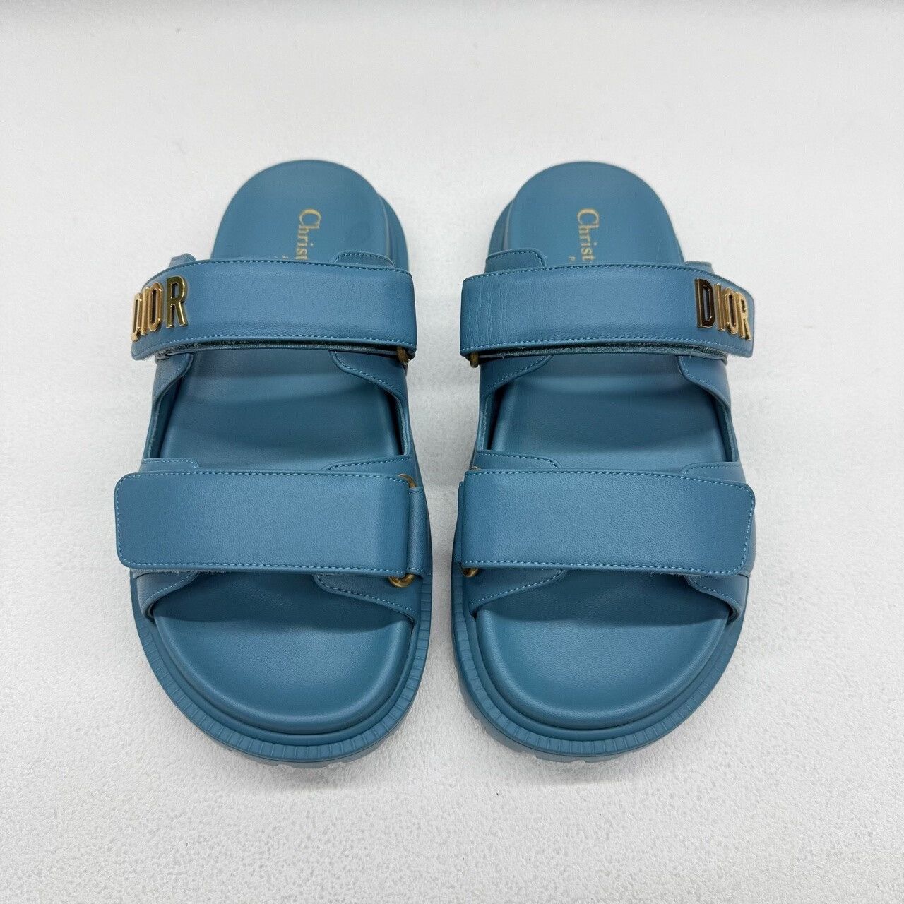 Dior Dior Blue Sandals us_5 Women Size US 5 / IT 35 - 2 Thumbnail