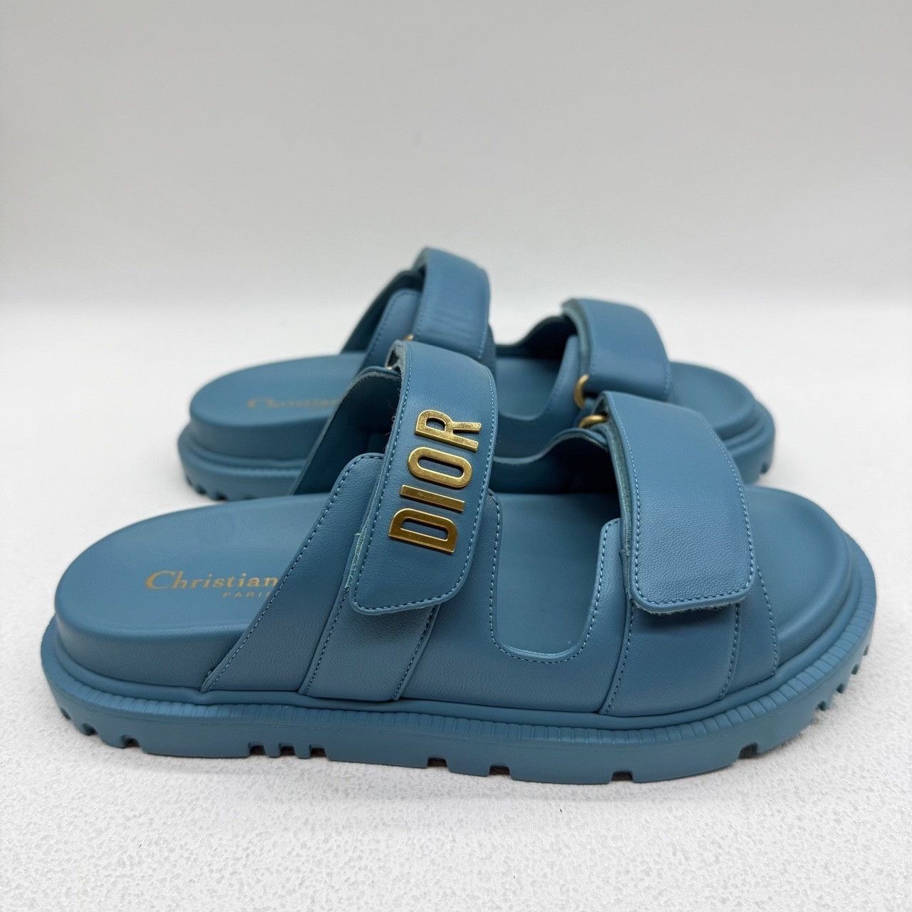 Dior Dior Blue Sandals us_5 Women Size US 5 / IT 35 - 4 Thumbnail