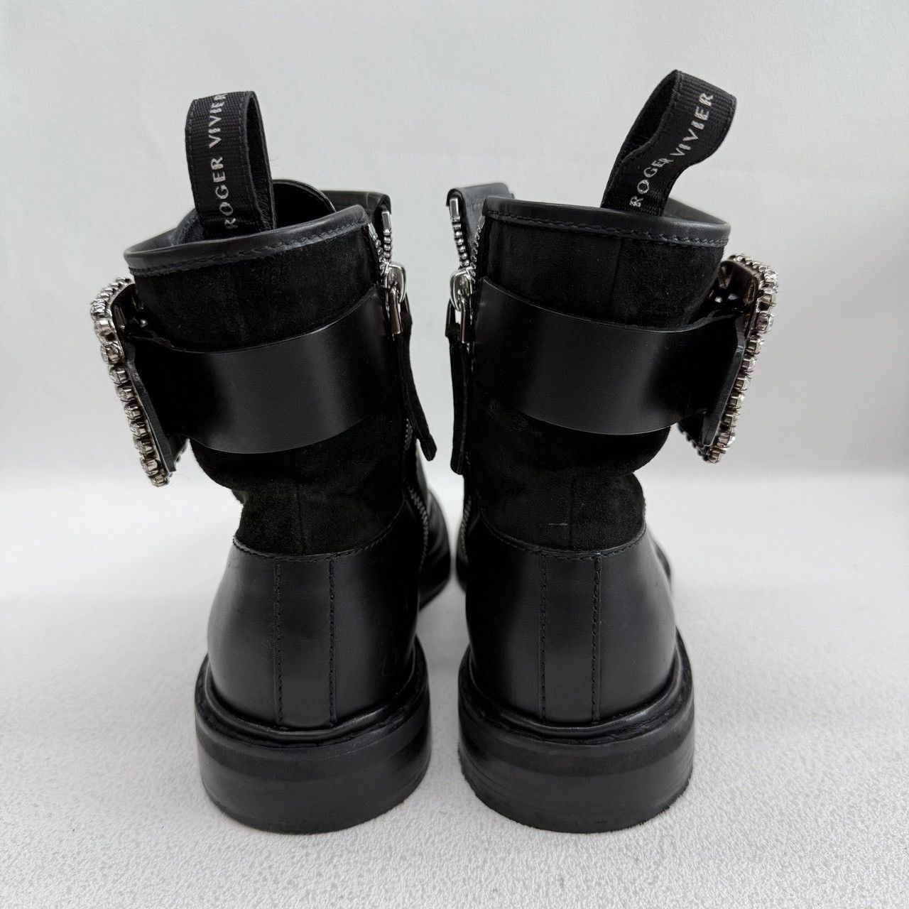 Roger Vivier Roger Vivier Retro Black Boots us_7-5 Women Size US 7.5 / IT 37.5 - 5 Thumbnail