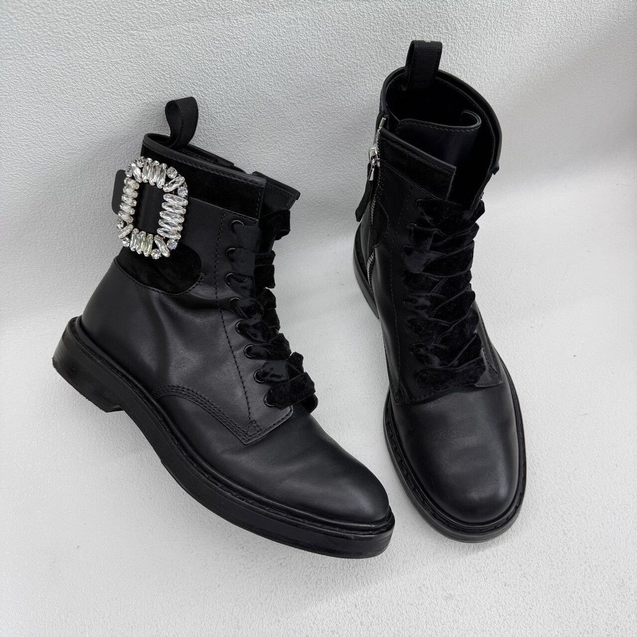 Roger Vivier Roger Vivier Retro Black Boots us_7-5 Women Size US 7.5 / IT 37.5 - 3 Thumbnail