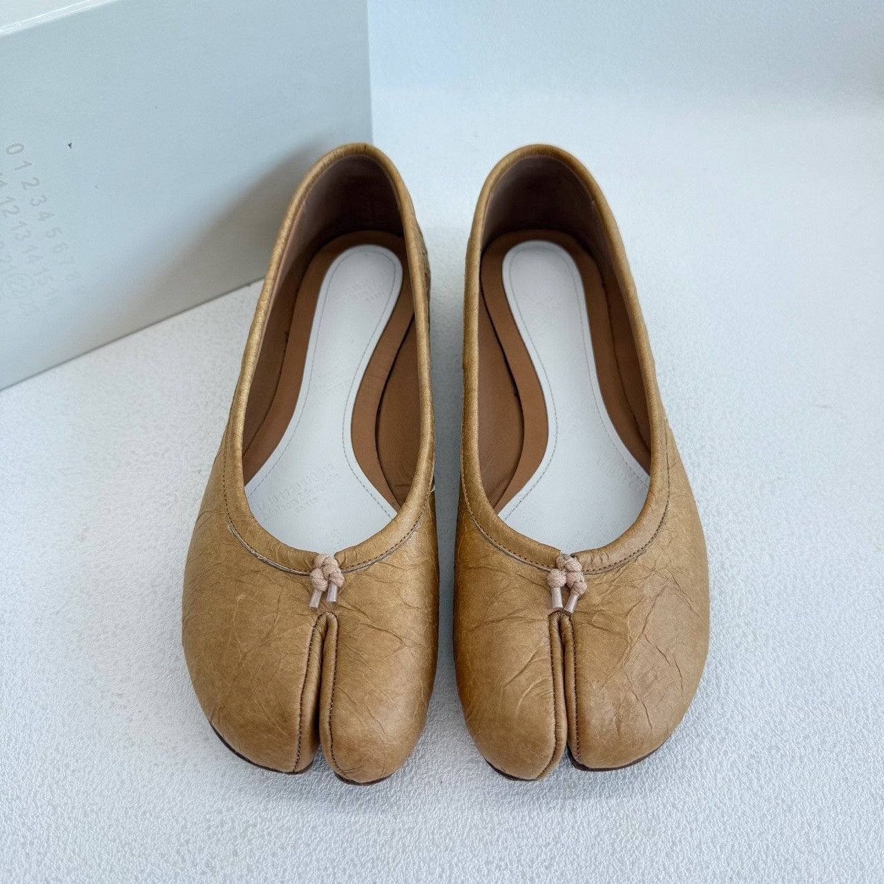 Maison Margiela Maison Margiela Leather Brown Lowtop Sneakers us_5 Women Size US 5 / IT 35 - 2 Thumbnail