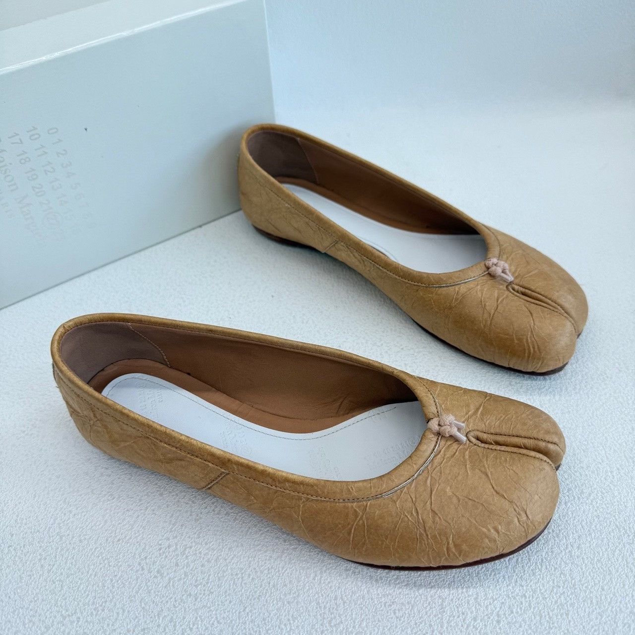 Maison Margiela Maison Margiela Leather Brown Lowtop Sneakers us_5 Women Size US 5 / IT 35 - 3 Thumbnail