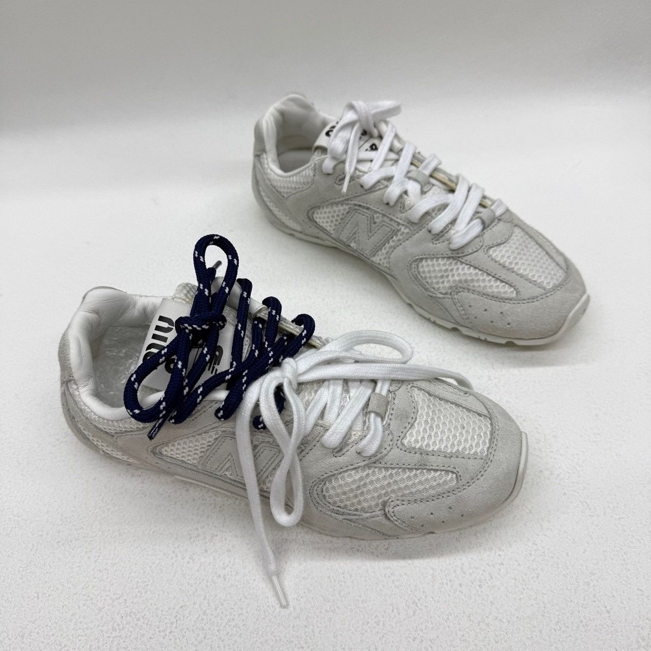 New Balance New Balance Mesh White Lowtop Sneakers us_6 Women Size US 6 / IT 36 - 3 Thumbnail