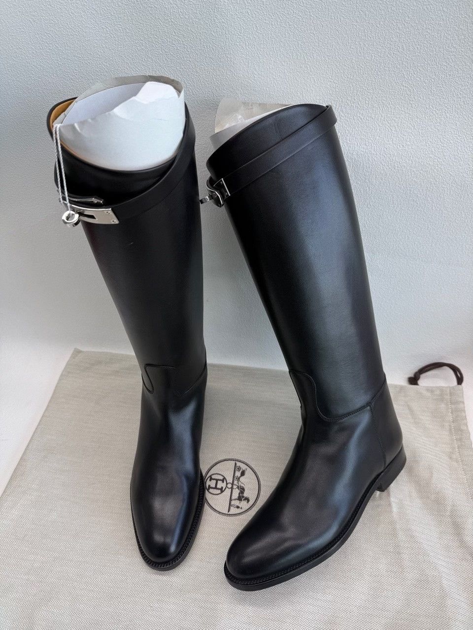Hermes Hermes Silver Boots us_5 Women Size US 5 / IT 35 - 2 Thumbnail