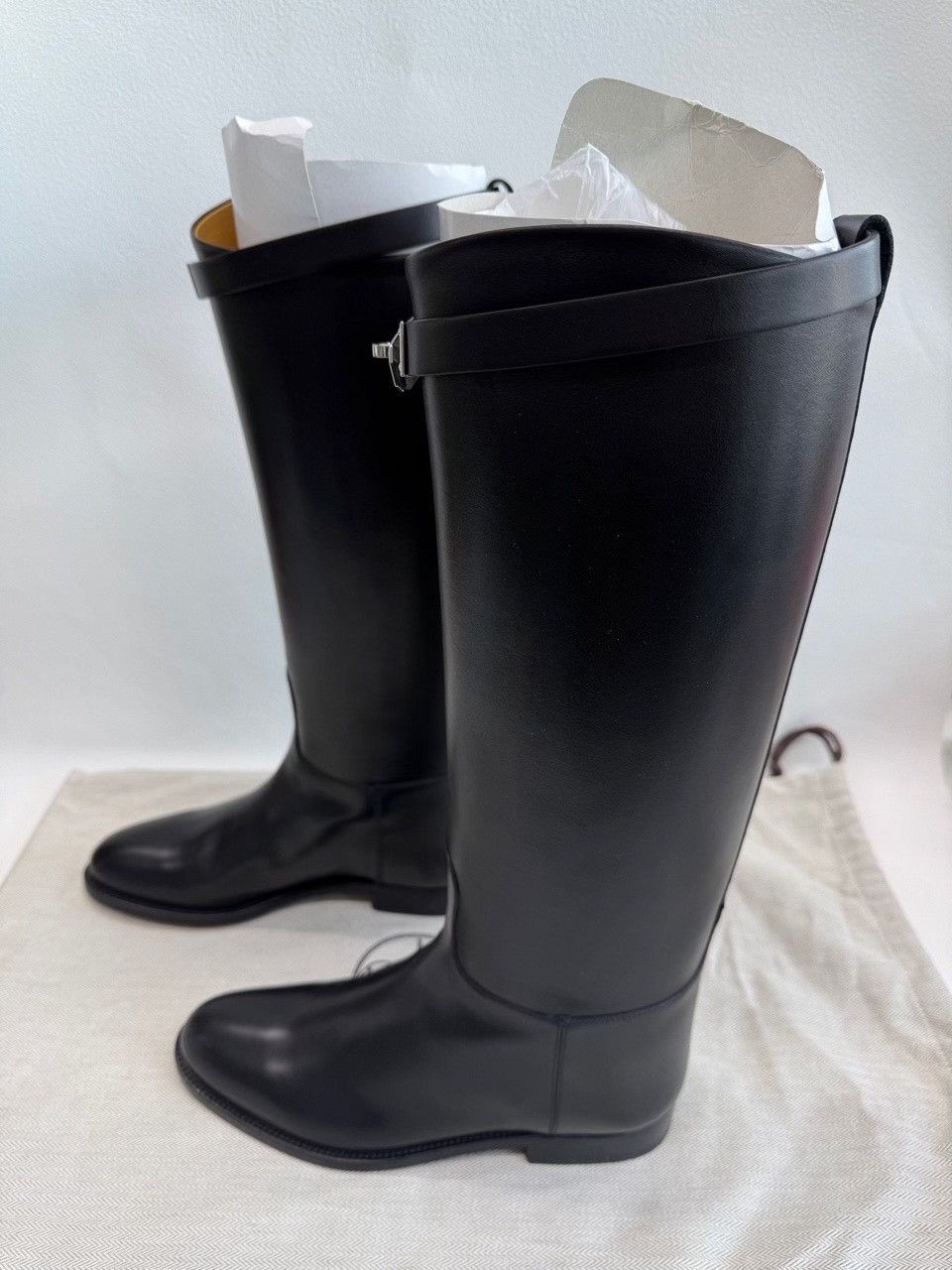 Hermes Hermes Silver Boots us_5 Women Size US 5 / IT 35 - 5 Thumbnail