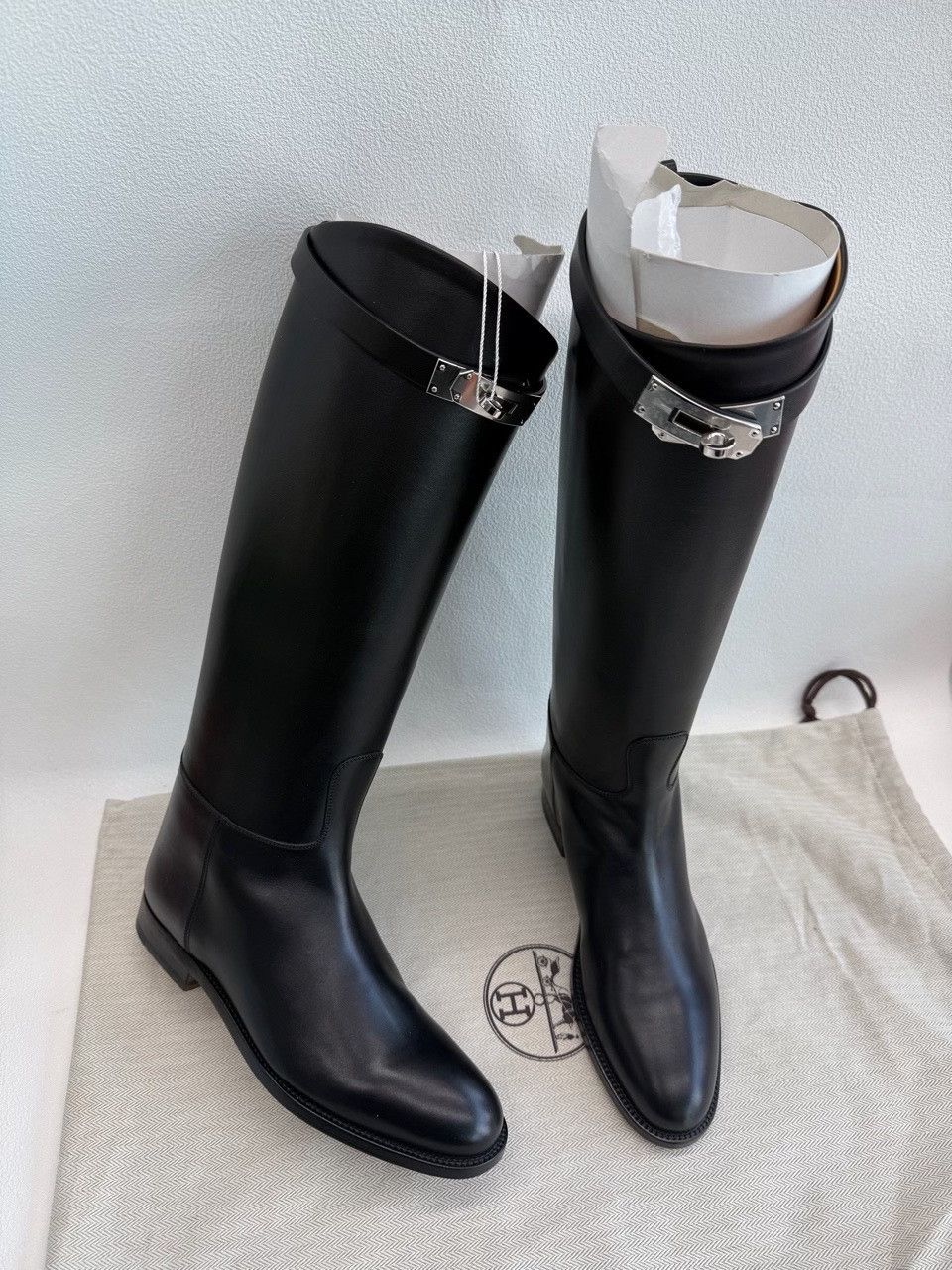 Hermes Hermes Silver Boots us_5 Women Size US 5 / IT 35 - 4 Thumbnail