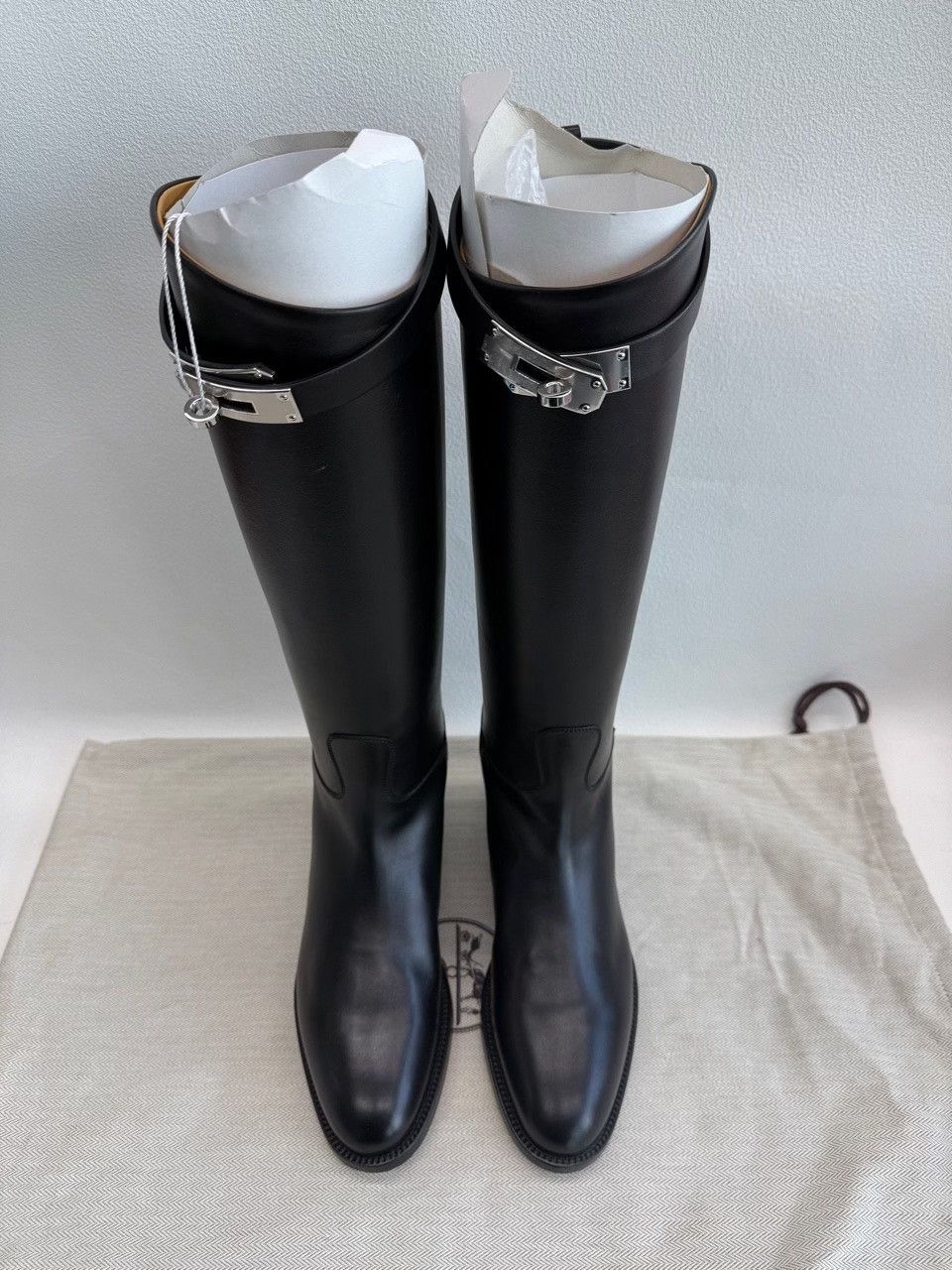 Hermes Hermes Silver Boots us_5 Women Size US 5 / IT 35 - 3 Thumbnail