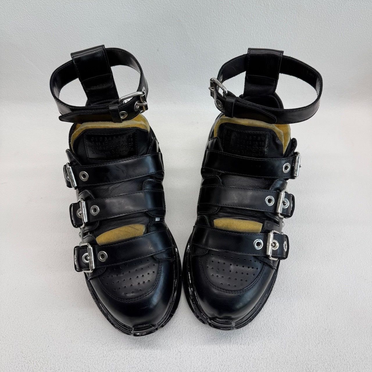 Maison Margiela Maison Margiela Leather Black Sandals 10.5 Men Size US 10.5 / EU 43-44 - 9 Thumbnail