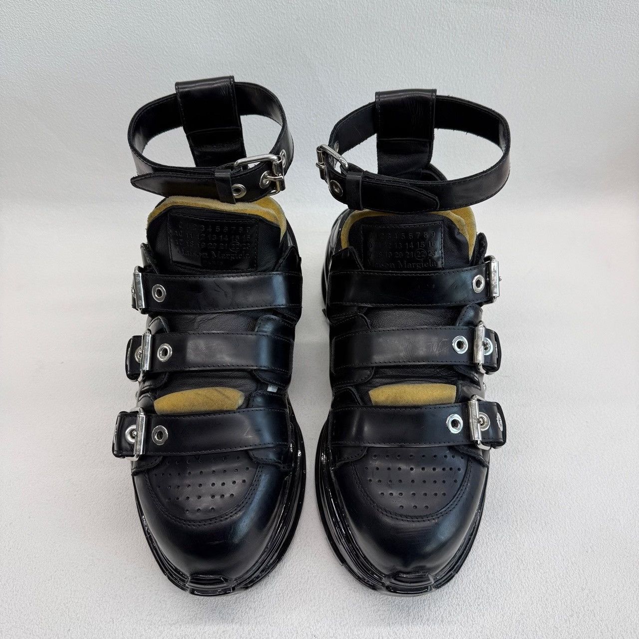 Maison Margiela Maison Margiela Leather Black Sandals 10.5 Men Size US 10.5 / EU 43-44 - 2 Thumbnail