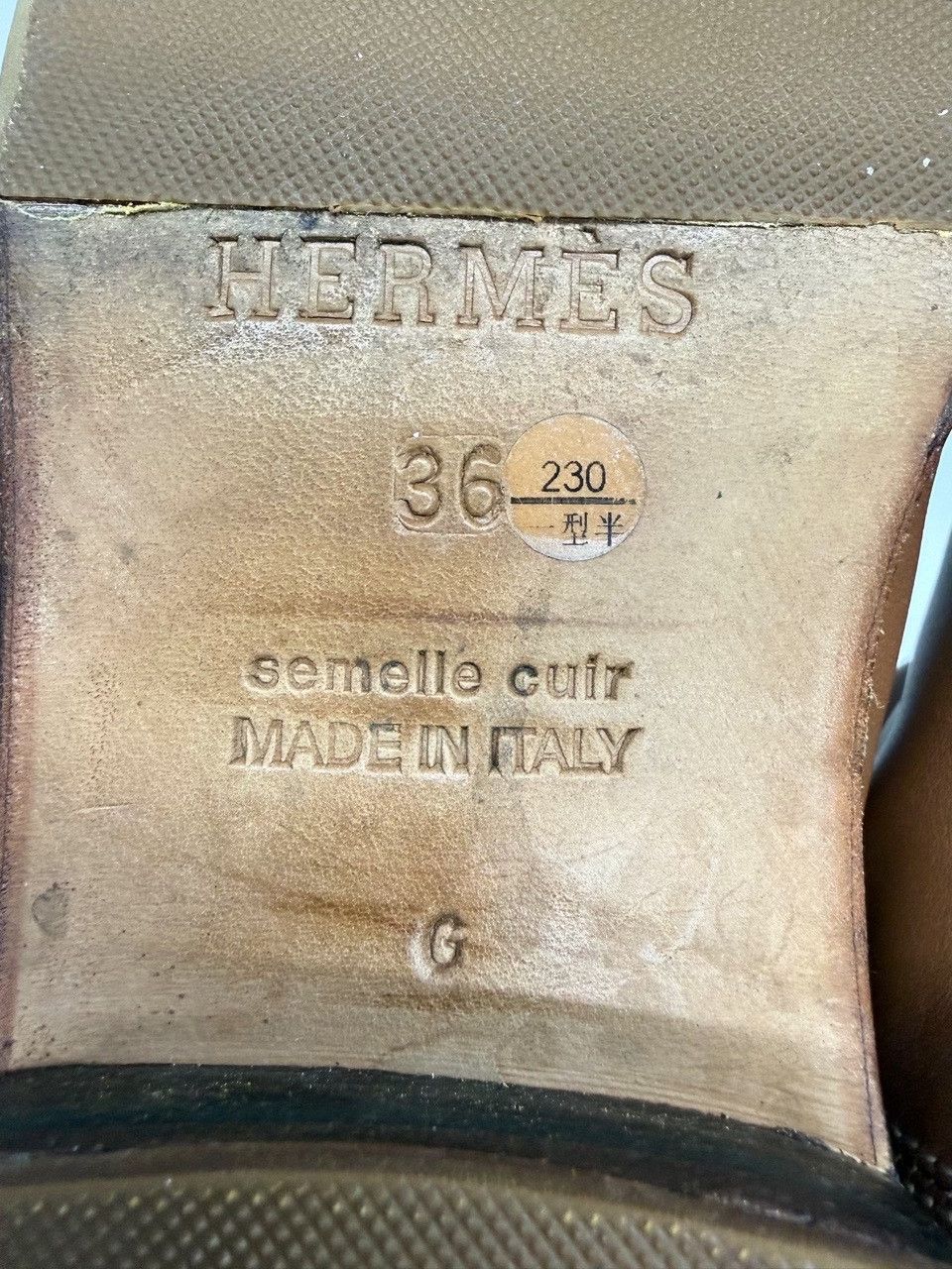 Hermes Hermes Leather Brown Boots us_6 Women Size US 6 / IT 36 - 8 Thumbnail