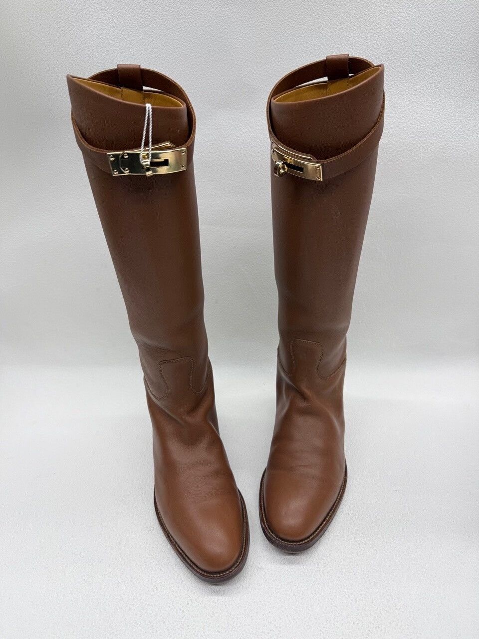 Hermes Hermes Leather Brown Boots us_6 Women Size US 6 / IT 36 - 9 Thumbnail