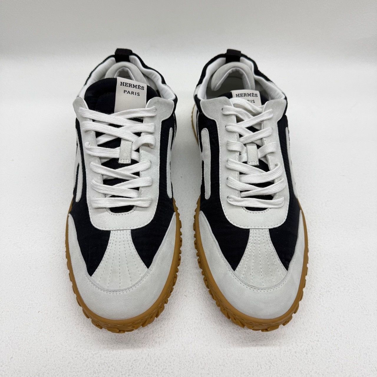 Hermes Hermes Black Lowtop Sneakers 10 Men Size US 10 / EU 43 - 2 Thumbnail