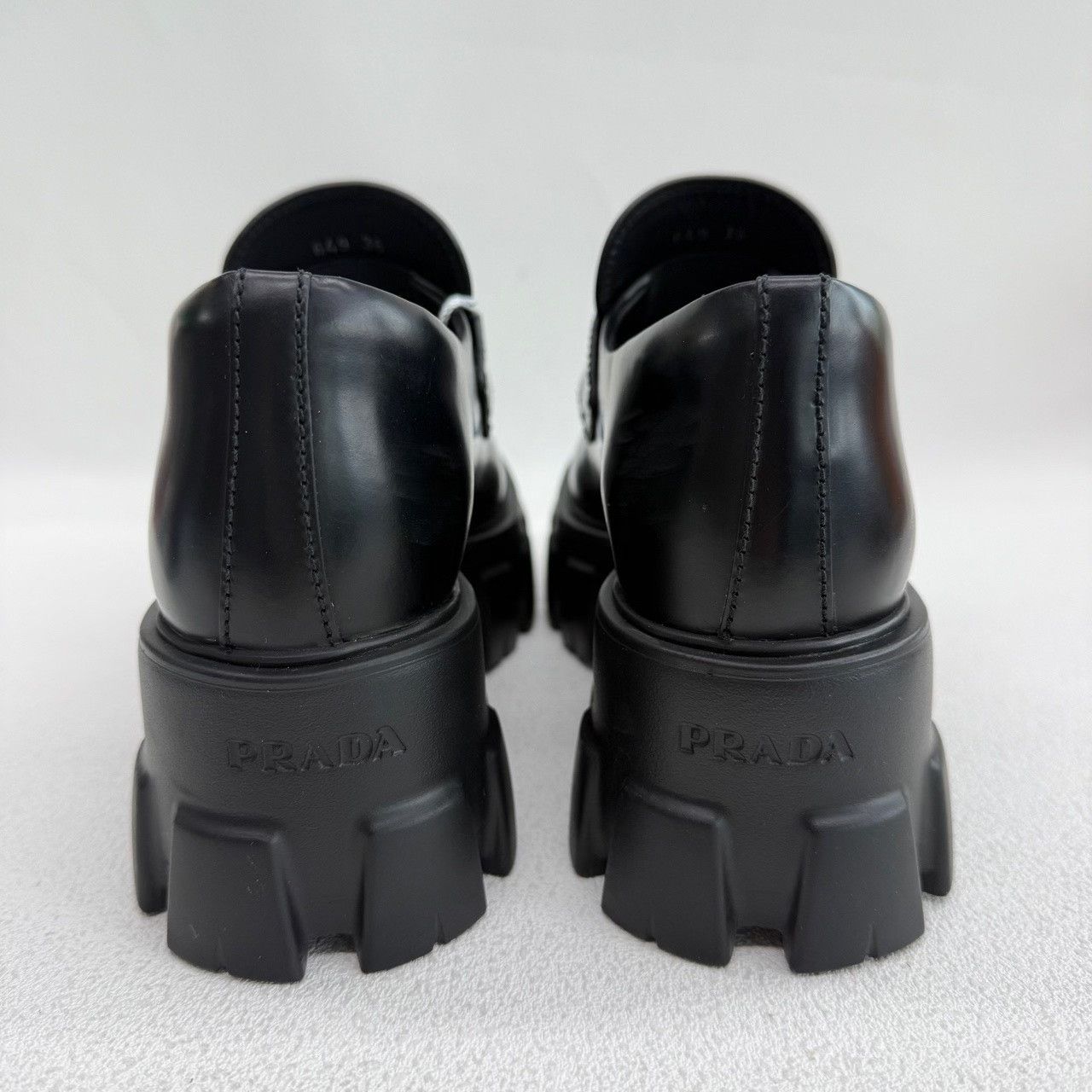 Prada Prada Black Lowtop Sneakers us_5 Women Size US 5 / IT 35 - 4 Thumbnail