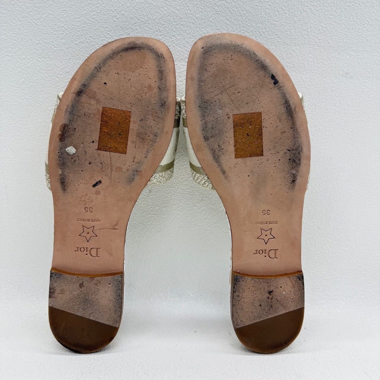 Dior Dior White Sandals us_5 Women Size US 5 / IT 35 - 7 Thumbnail