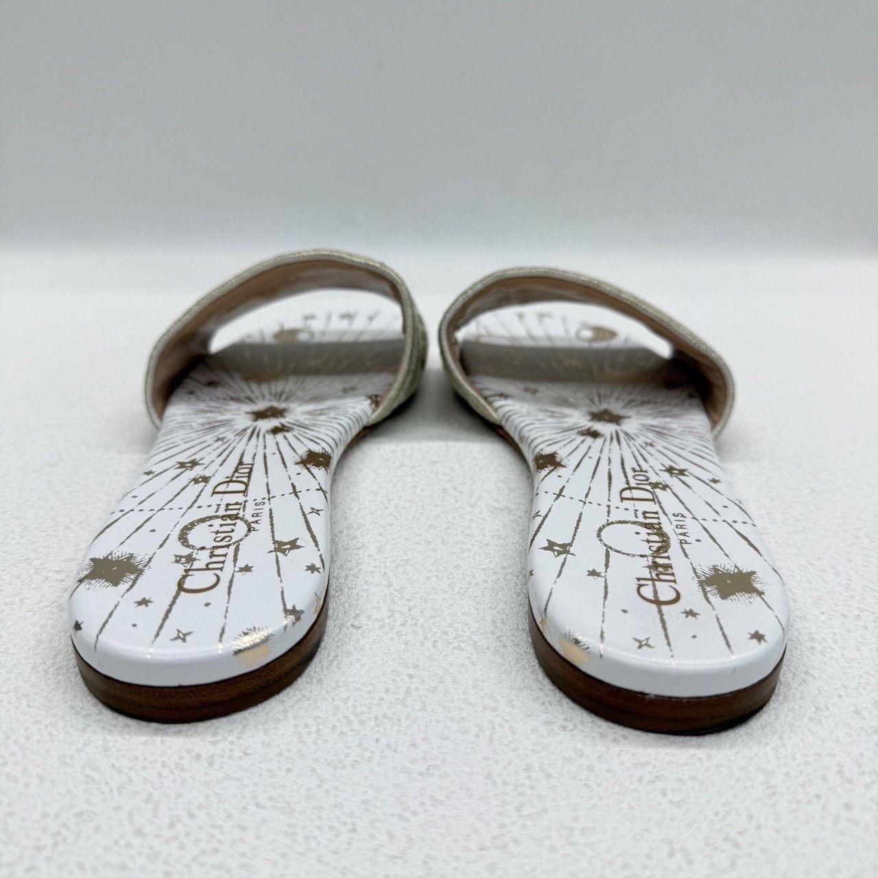 Dior Dior White Sandals us_5 Women Size US 5 / IT 35 - 4 Thumbnail