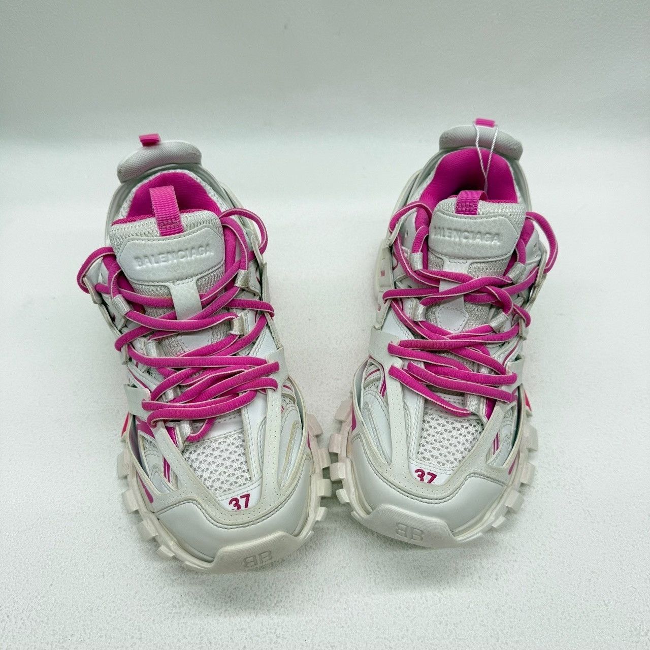 Balenciaga Balenciaga Pink Lowtop Sneakers us_6-5 Women Size US 6.5 / IT 36.5 - 9 Thumbnail