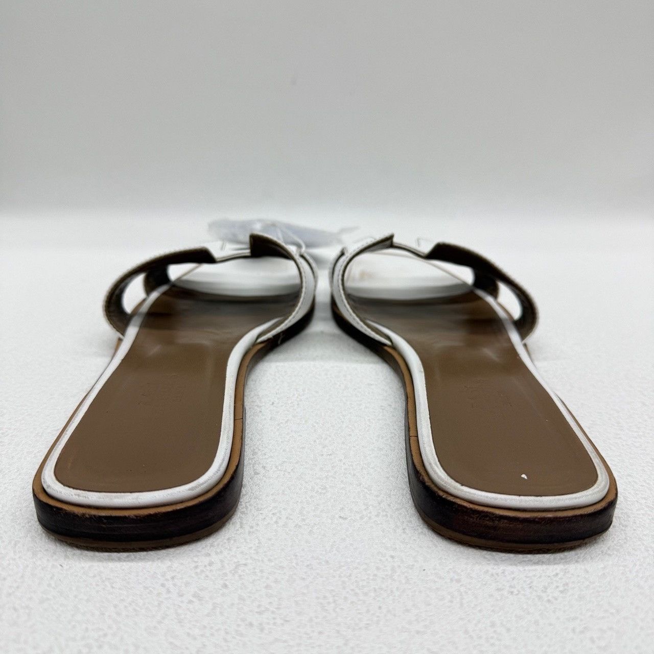 Hermes Hermes White Sandals us_6-5 Women Size US 6.5 / IT 36.5 - 5 Thumbnail