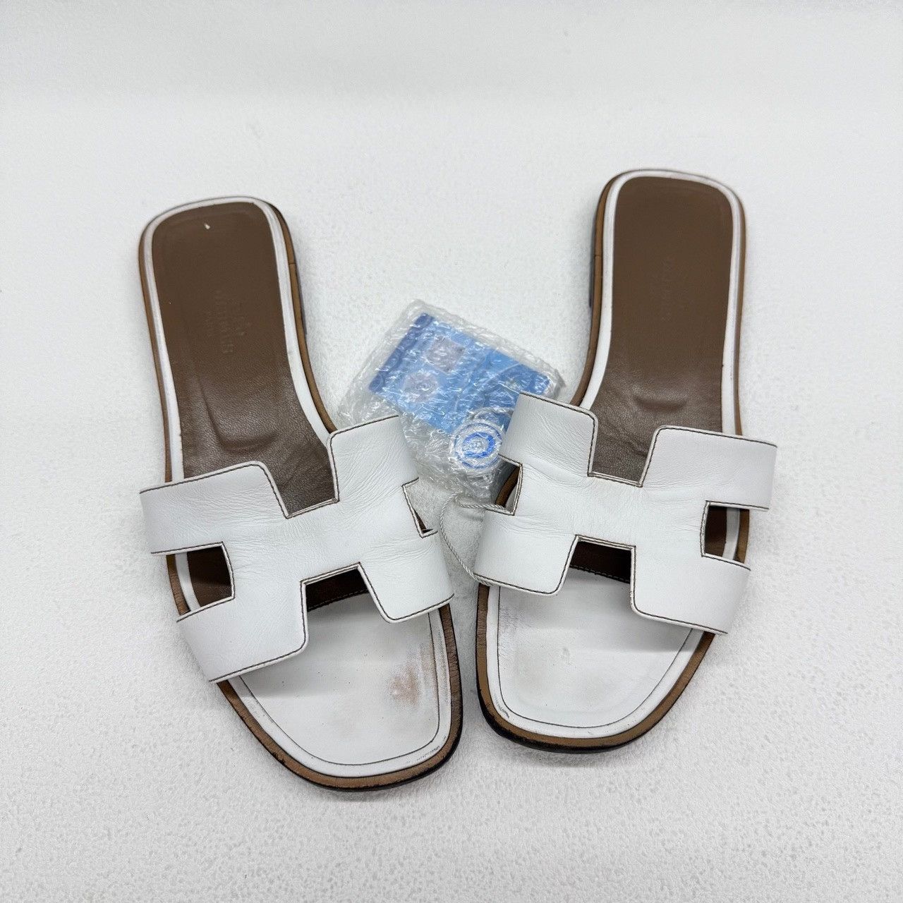 Hermes Hermes White Sandals us_6-5 Women Size US 6.5 / IT 36.5 - 8 Thumbnail