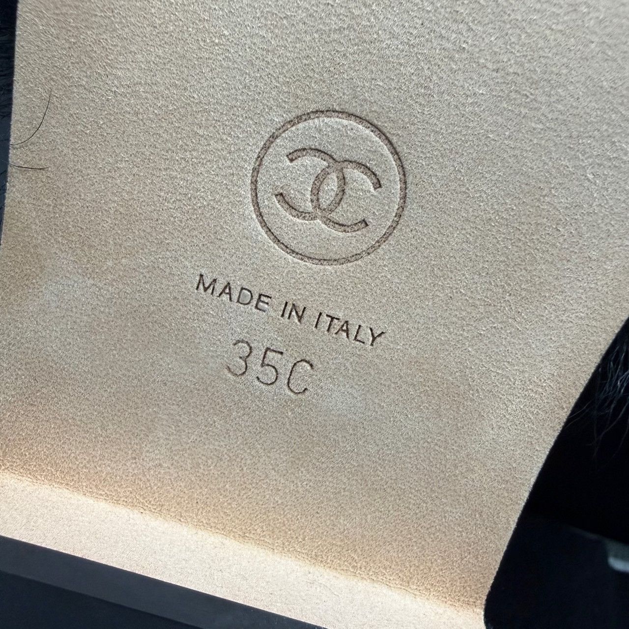 Chanel Chanel Black Sandals us_5 Women Size US 5 / IT 35 - 8 Thumbnail