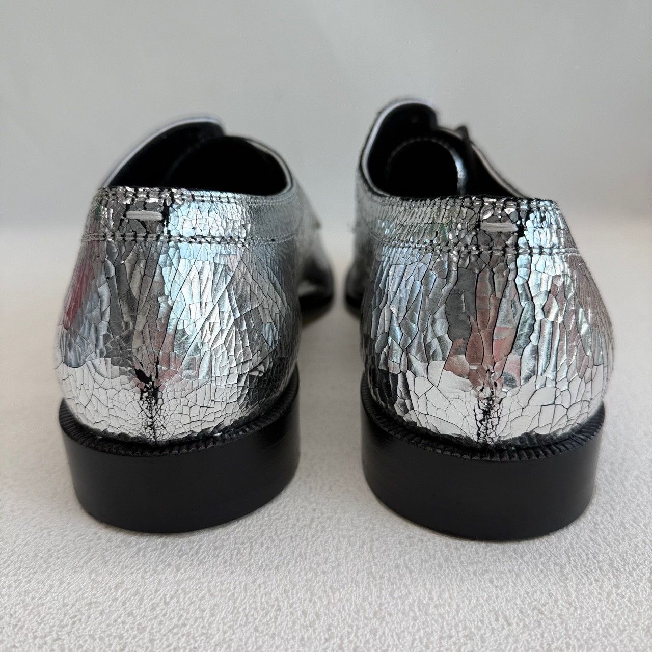 Maison Margiela Maison Margiela Silver Lowtop Sneakers 10 Men Size US 10 / EU 43 - 5 Thumbnail