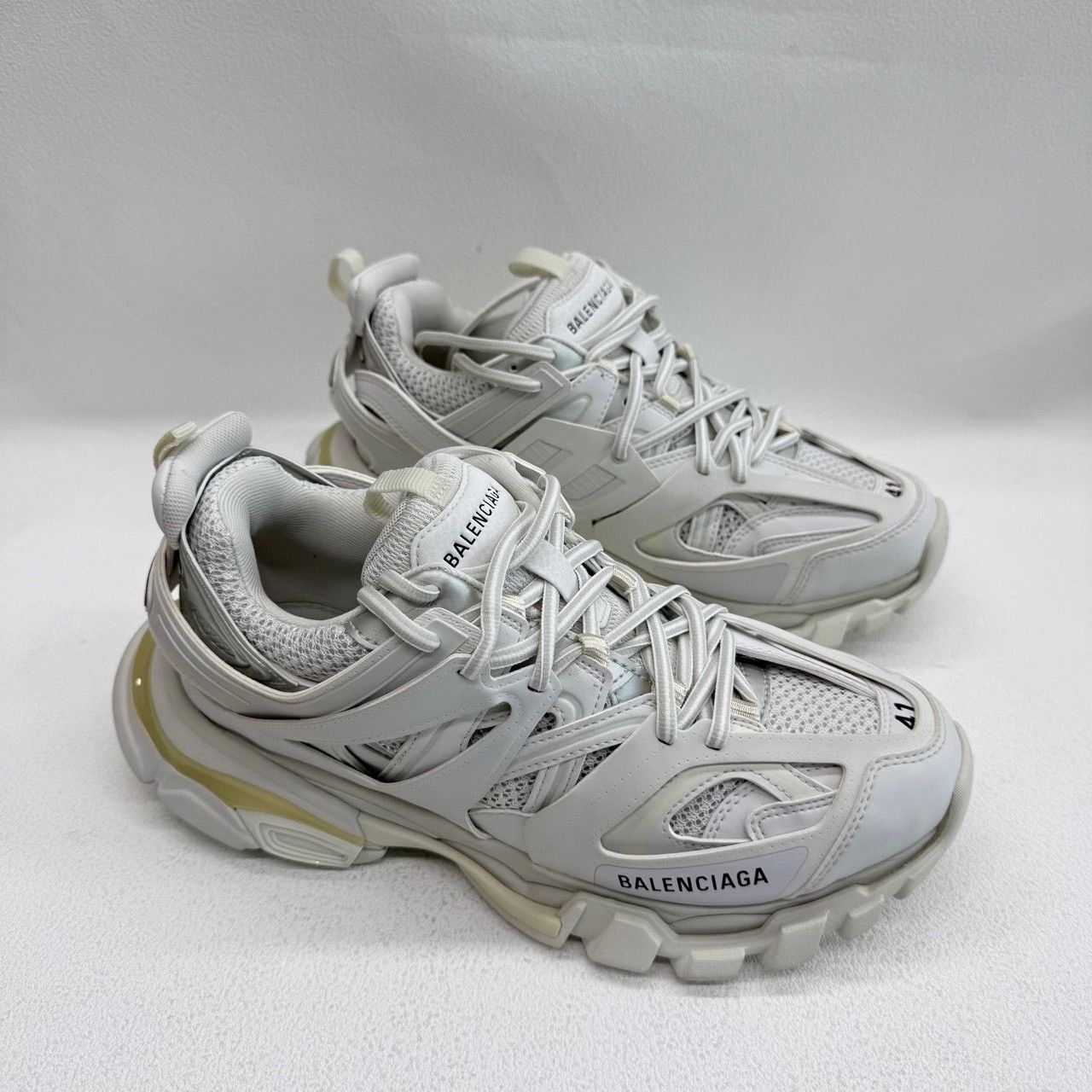 Balenciaga Balenciaga White Lowtop Sneakers 8.5 Men Size US 8.5 / EU 41-42 - 8 Thumbnail