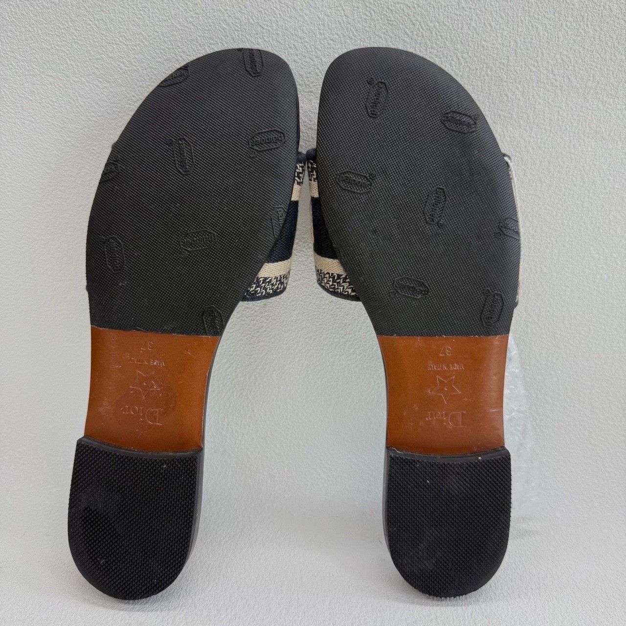 Dior Dior Retro Embroidered Blue Sandals us_6-5 Women Size US 6.5 / IT 36.5 - 5 Thumbnail
