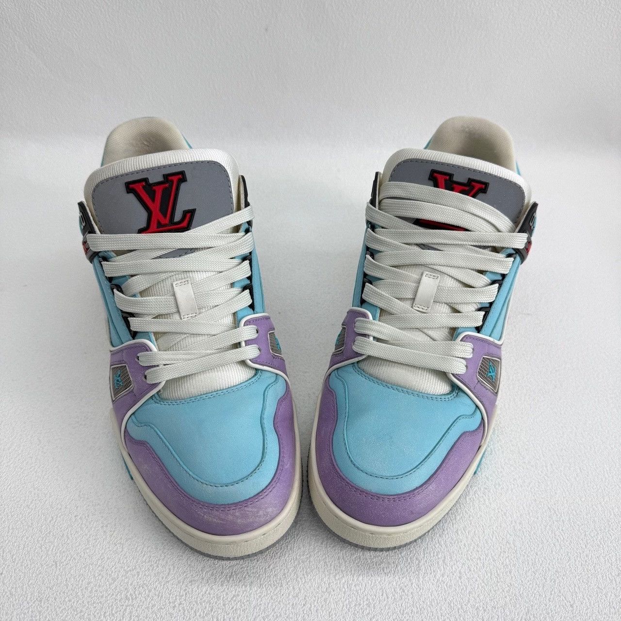 Louis Vuitton Louis Vuitton Training Purple Lowtop Sneakers 8 Men Size US 8 / EU 41 - 9 Thumbnail