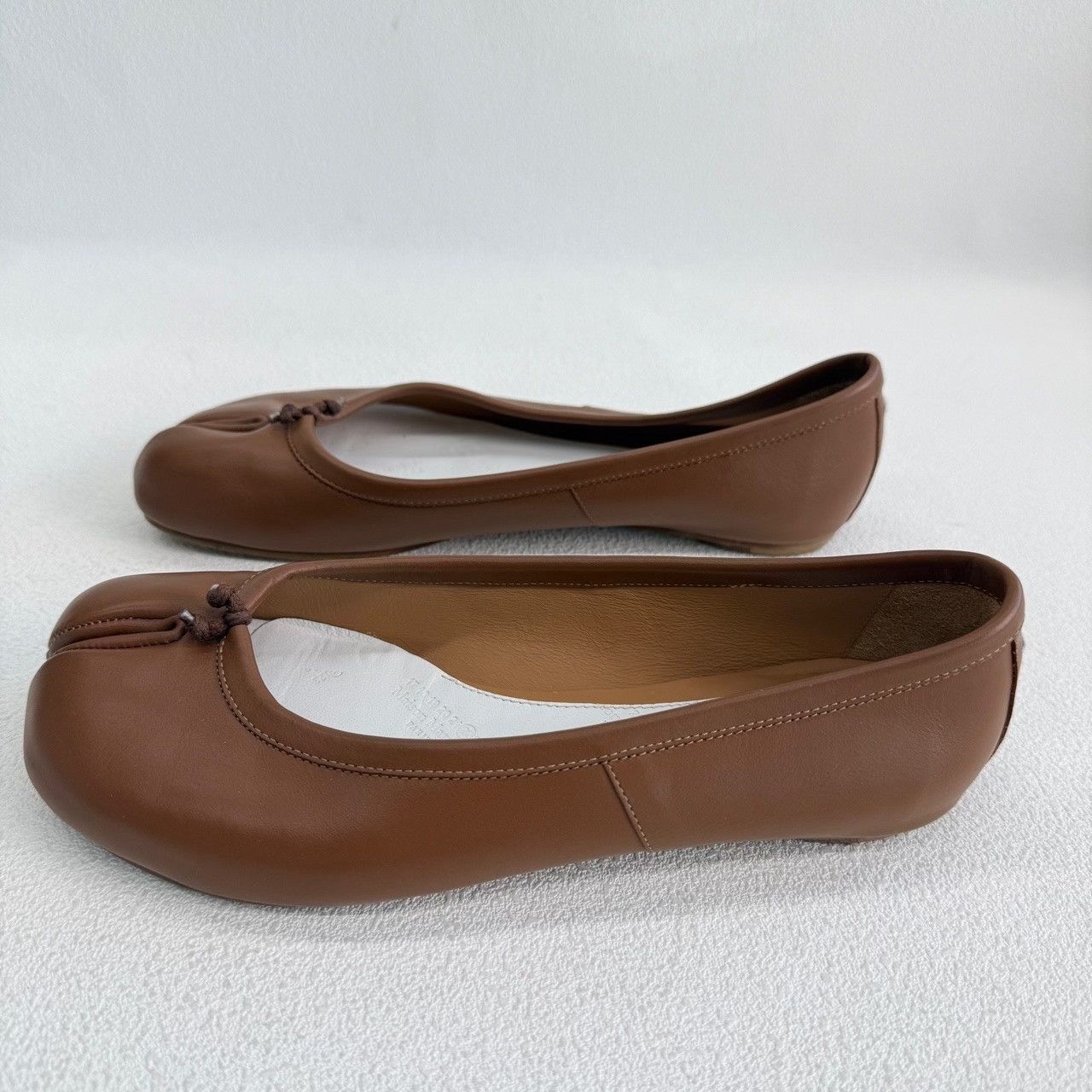 Maison Margiela Maison Margiela Leather Brown Lowtop Sneakers us_5 Women Size US 5 / IT 35 - 5 Thumbnail