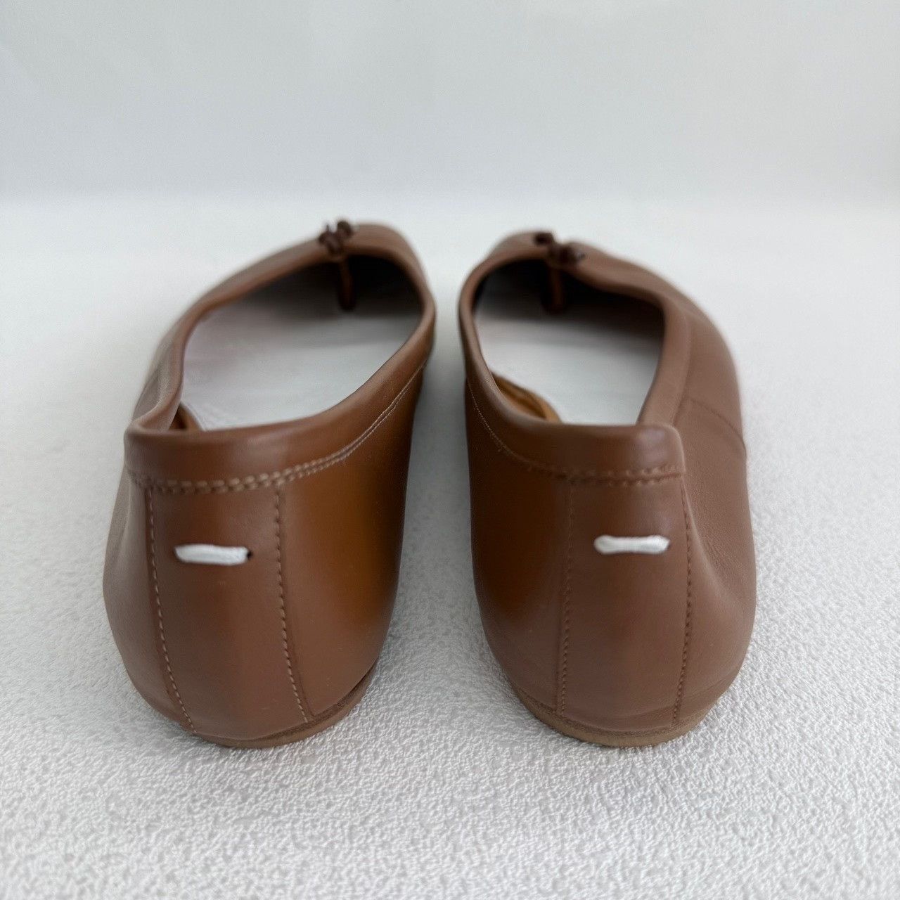 Maison Margiela Maison Margiela Leather Brown Lowtop Sneakers us_5 Women Size US 5 / IT 35 - 4 Thumbnail