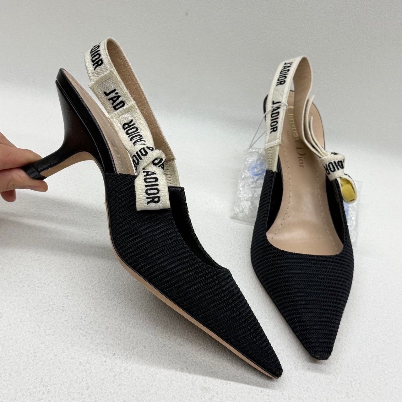 Dior Dior Black Sandals us_5 Women Size US 5 / IT 35 - 6 Thumbnail