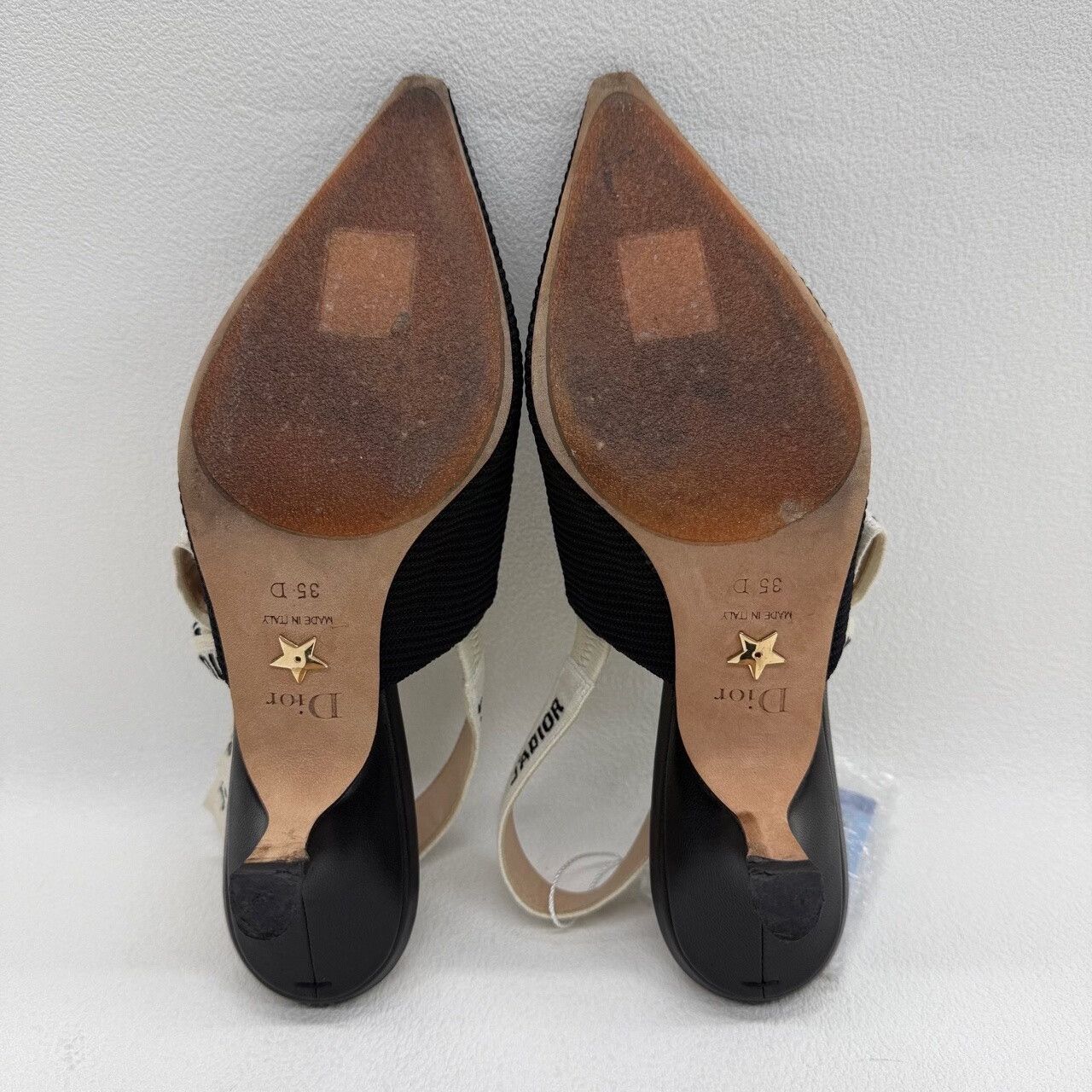 Dior Dior Black Sandals us_5 Women Size US 5 / IT 35 - 7 Thumbnail