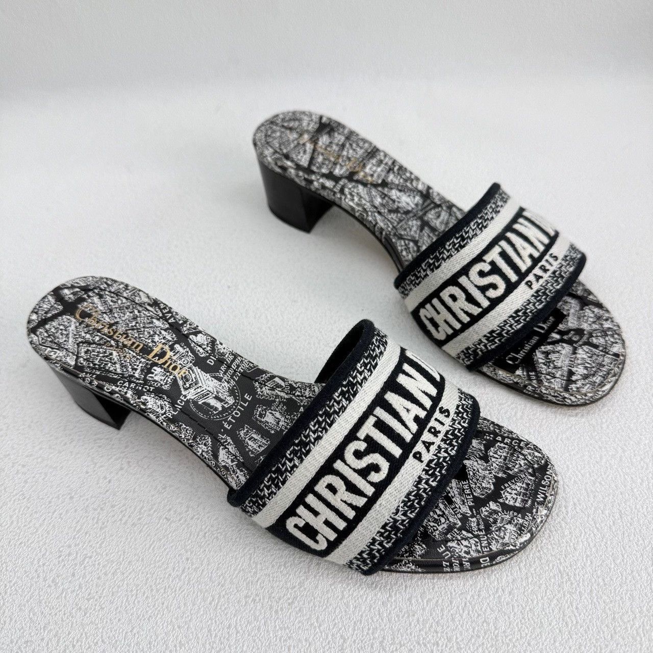 Dior Dior Black Sandals us_6-5 Women Size US 6.5 / IT 36.5 - 3 Thumbnail