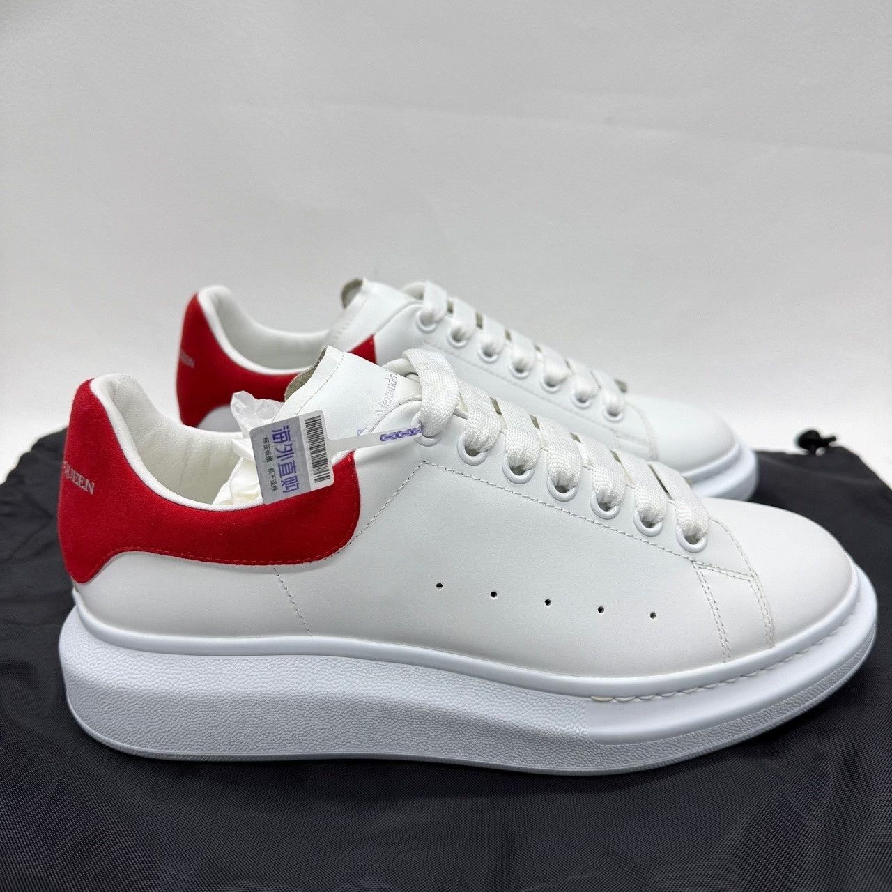 Alexander McQueen Alexander McQueen White Lowtop Sneakers 9 Men Size US 9 / EU 42 - 7 Thumbnail