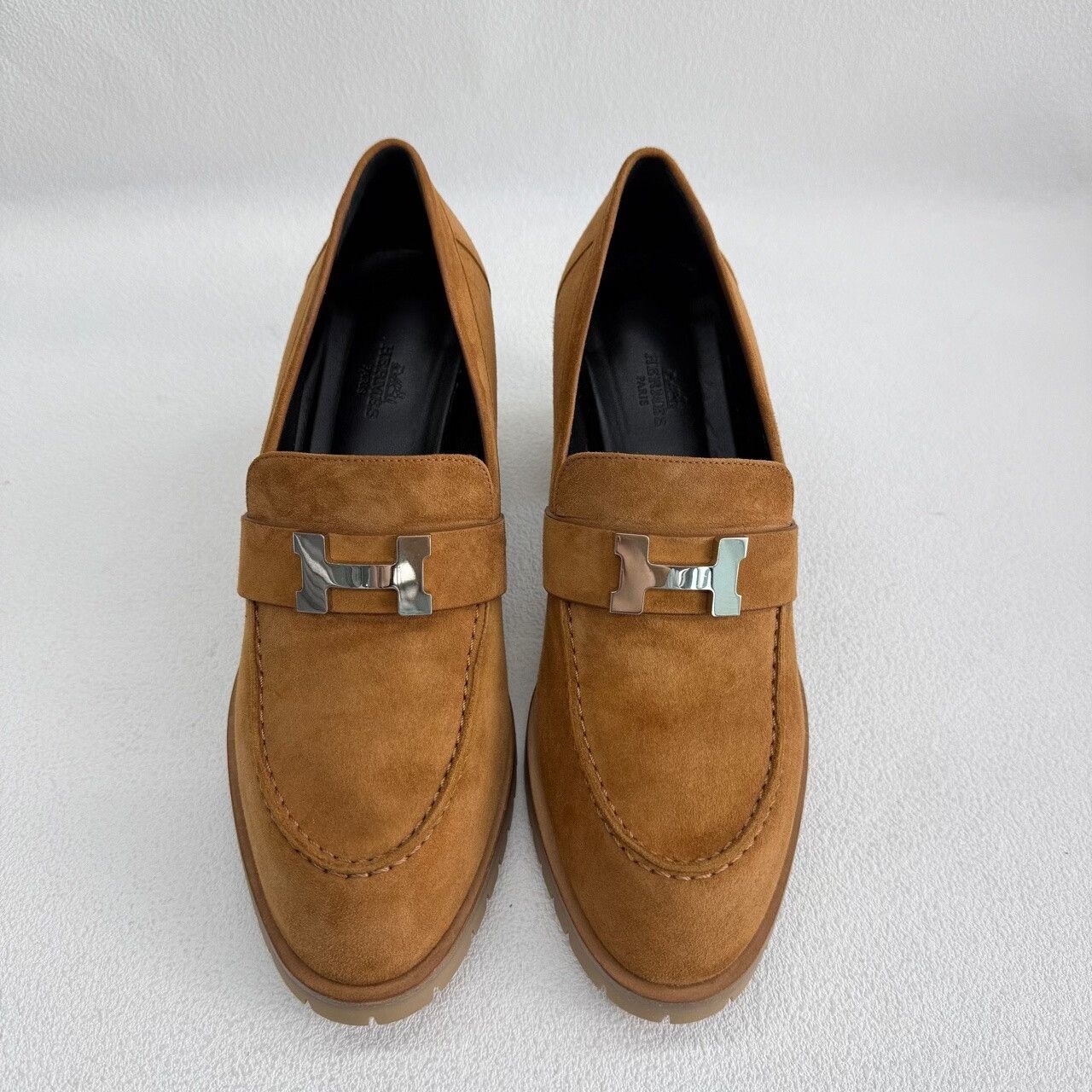 Hermes Hermes Brown Lowtop Sneakers us_8-5 Women Size US 8.5 / IT 38.5 - 2 Thumbnail
