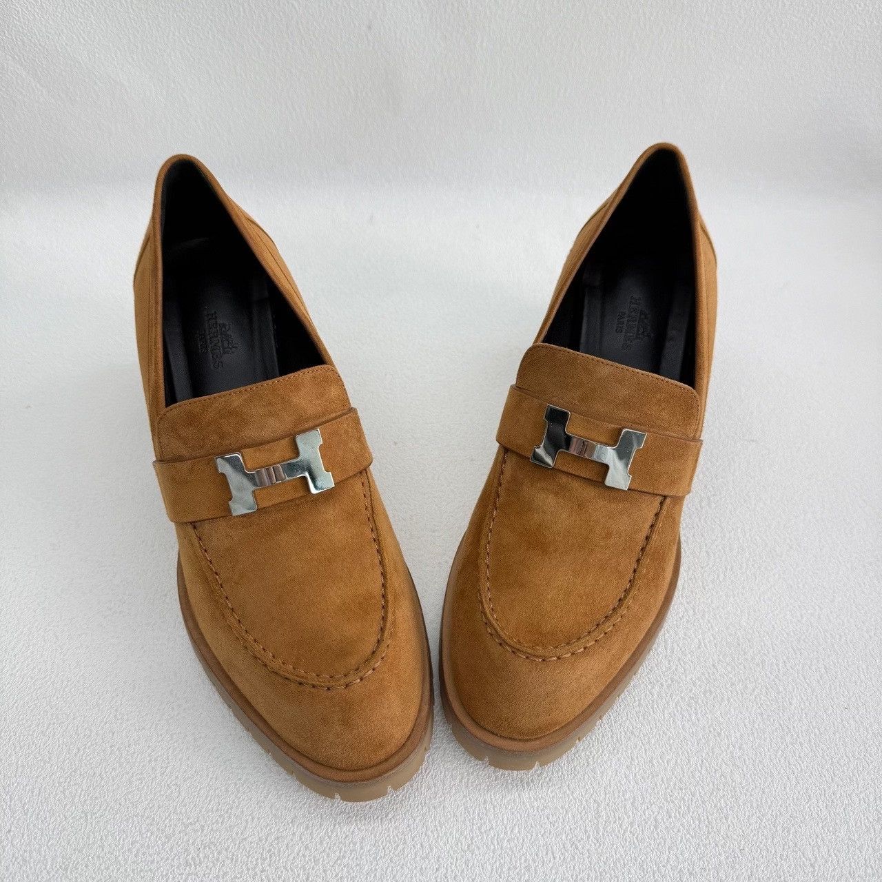 Hermes Hermes Brown Lowtop Sneakers us_8-5 Women Size US 8.5 / IT 38.5 - 8 Thumbnail