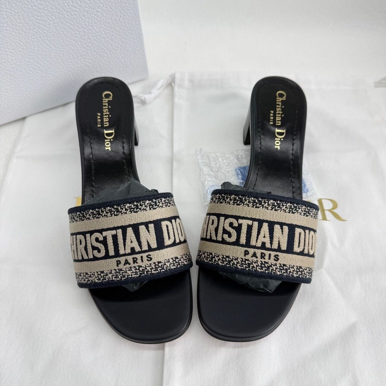 Dior Dior Blue Sandals us_7-5 Women Size US 7.5 / IT 37.5 - 9 Thumbnail