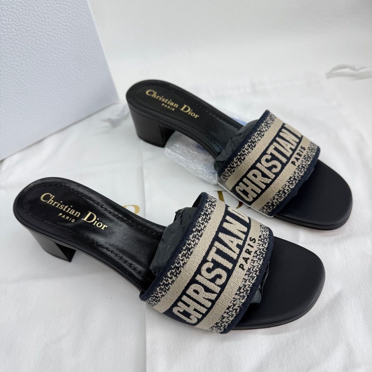 Dior Dior Blue Sandals us_7-5 Women Size US 7.5 / IT 37.5 - 4 Thumbnail