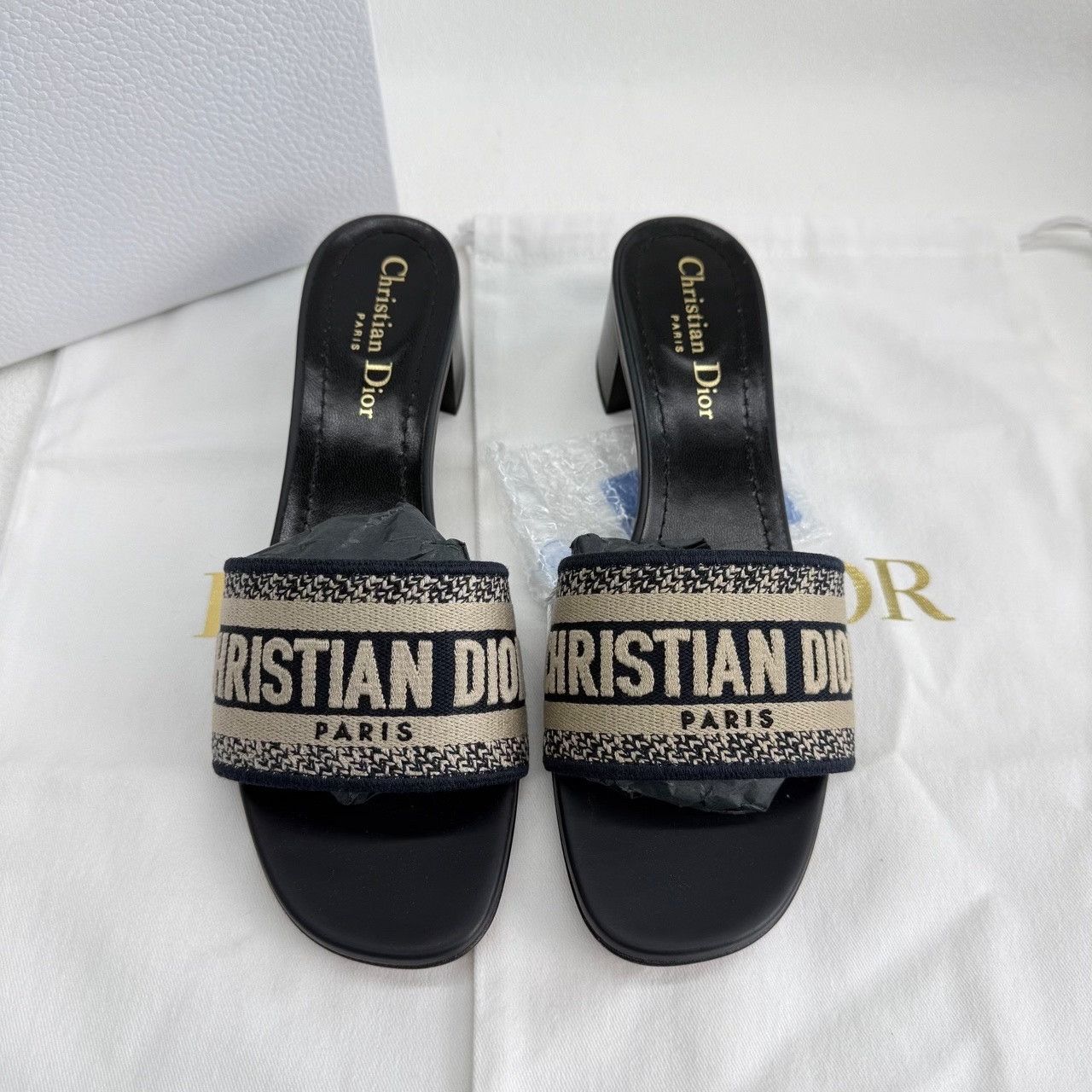 Dior Dior Blue Sandals us_7-5 Women Size US 7.5 / IT 37.5 - 3 Thumbnail