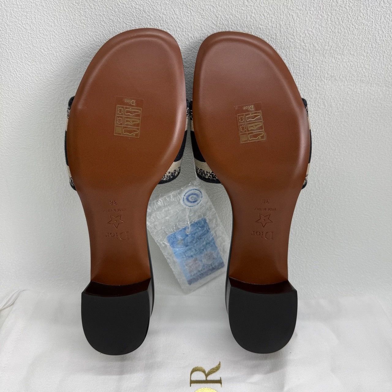 Dior Dior Blue Sandals us_7-5 Women Size US 7.5 / IT 37.5 - 7 Thumbnail