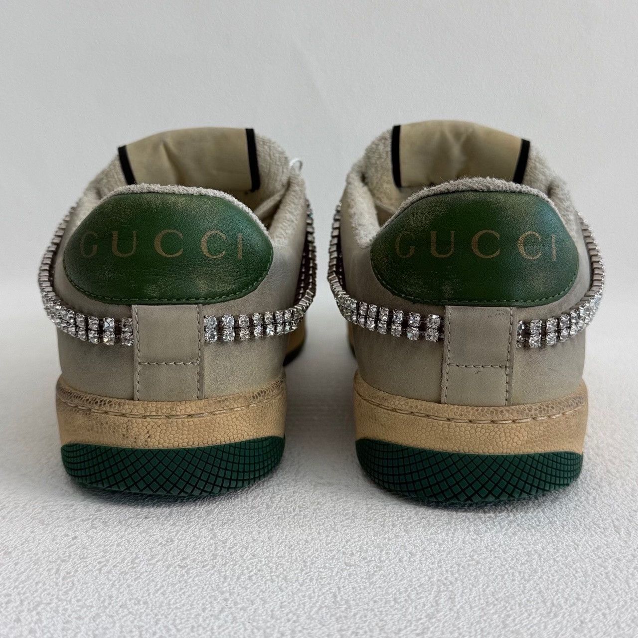 Gucci Gucci Green Lowtop Sneakers us_6-5 Women Size US 6.5 / IT 36.5 - 4 Thumbnail