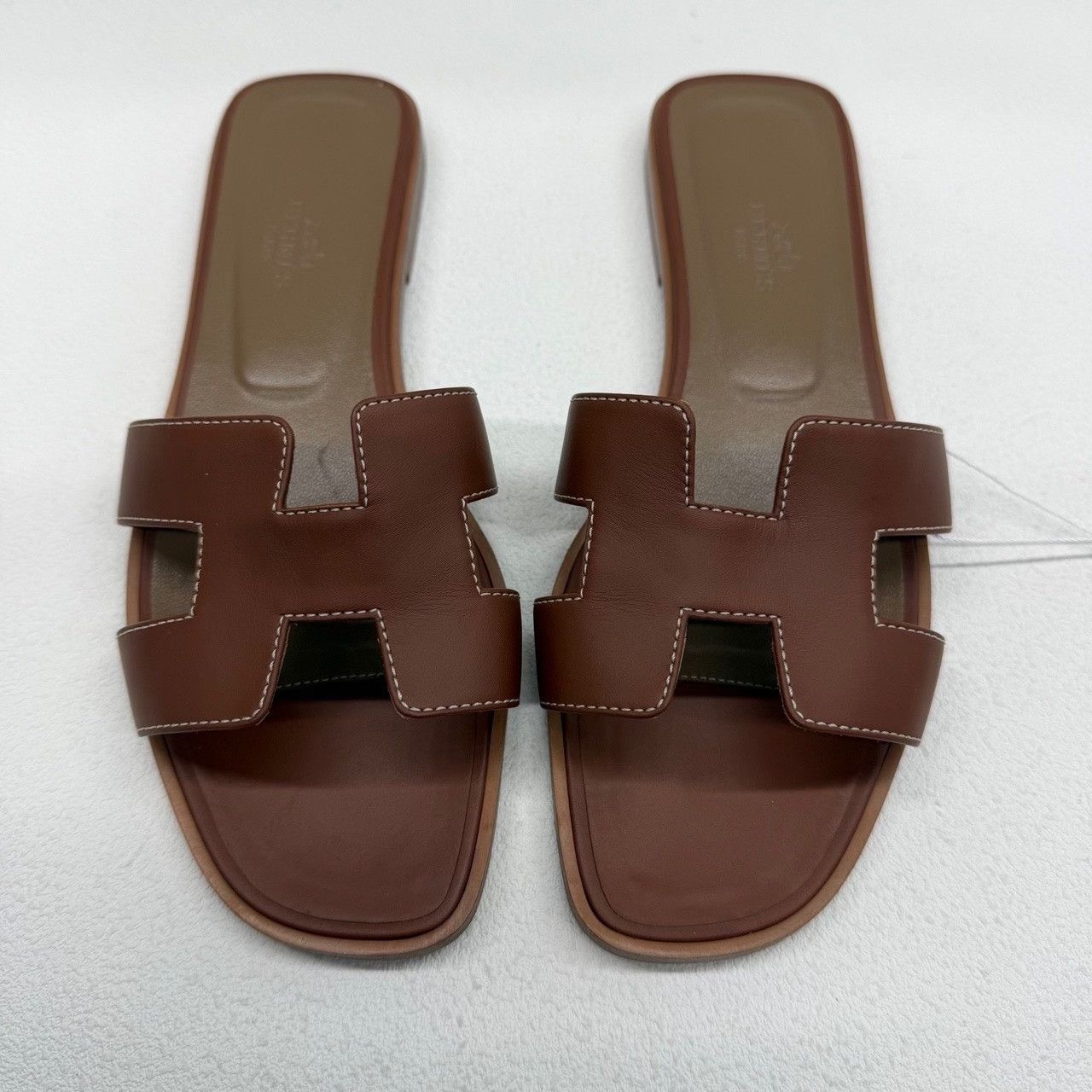 Hermes Hermes Brown Sandals us_7-5 Women Size US 7.5 / IT 37.5 - 2 Thumbnail