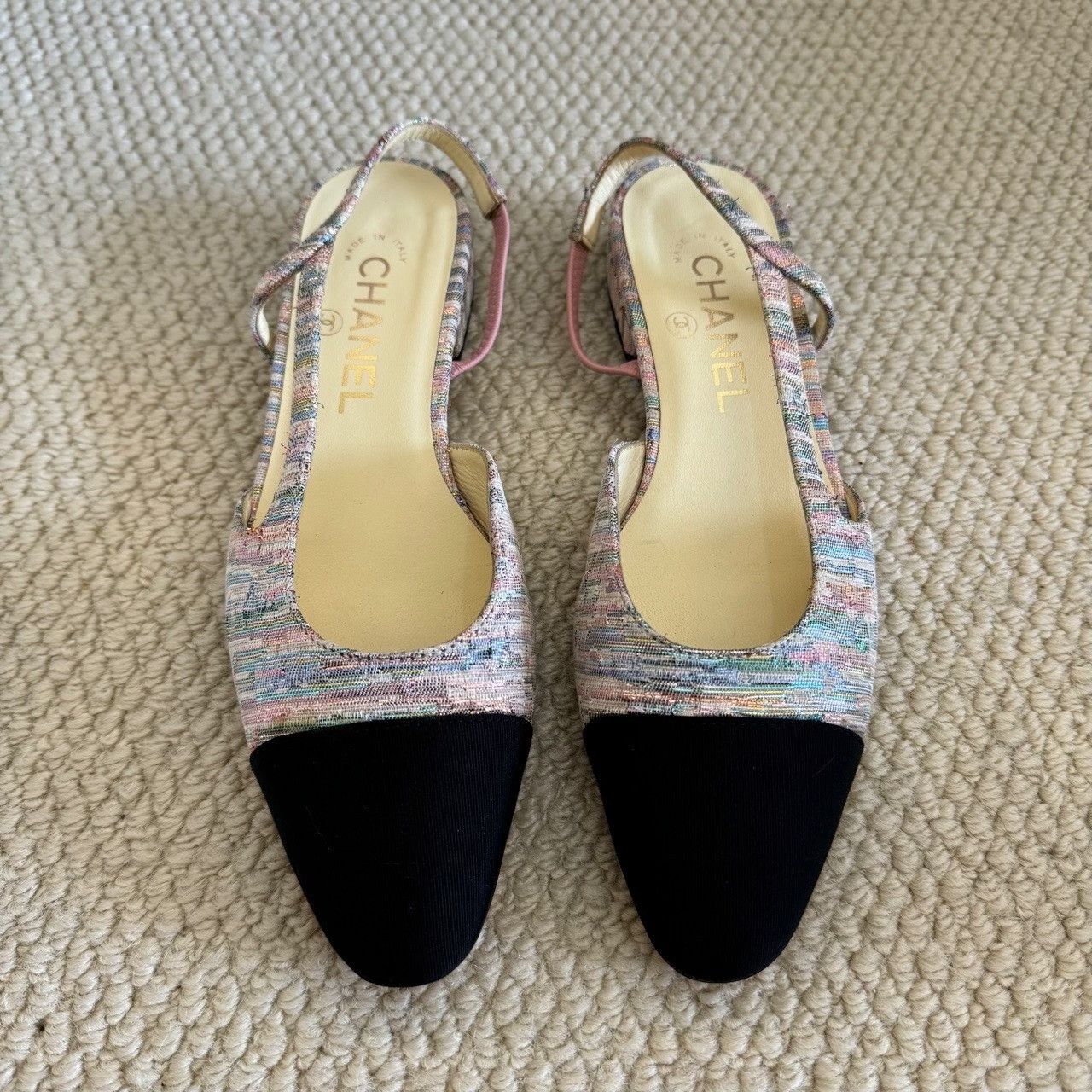 Chanel Chanel Multi Sandals us_6 Women Size US 6 / IT 36 - 2 Thumbnail