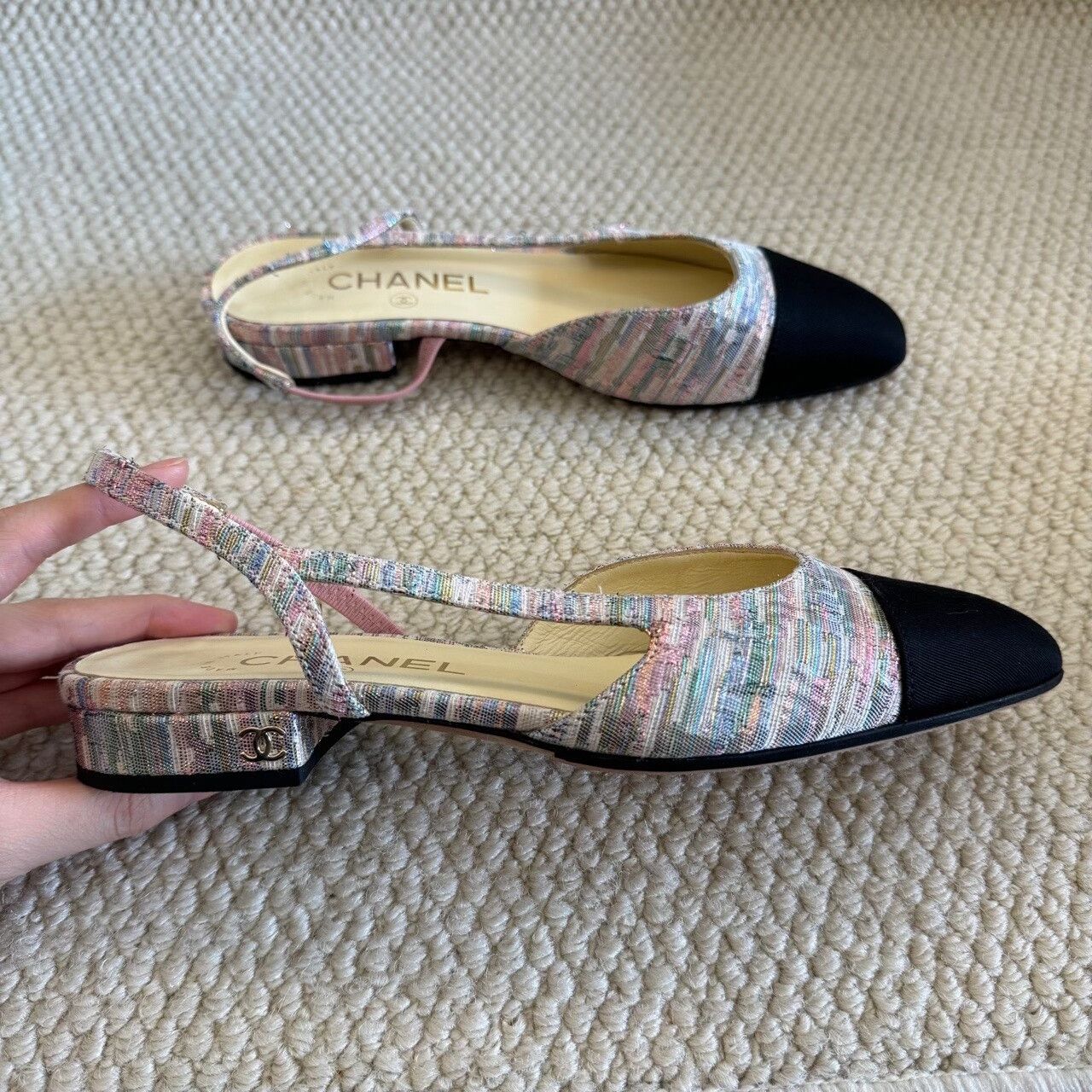 Chanel Chanel Multi Sandals us_6 Women Size US 6 / IT 36 - 6 Thumbnail