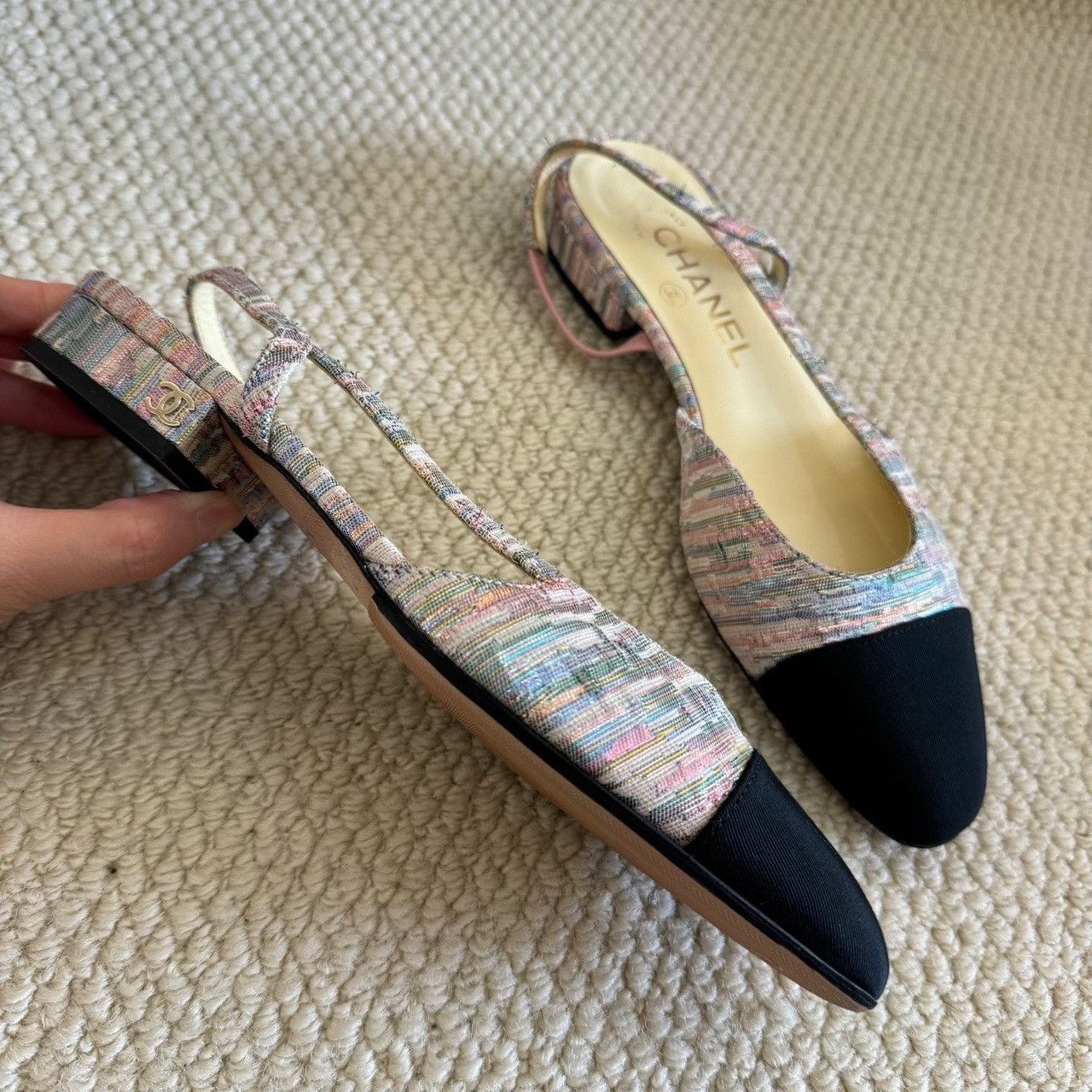 Chanel Chanel Multi Sandals us_6 Women Size US 6 / IT 36 - 8 Thumbnail